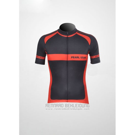 2011 Fahrradbekleidung Pearl Izumi Shwarz und Rot Trikot Kurzarm und Tragerhose